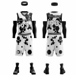 Wholesale Youth Basketball Jerseys Unisex Custom bsci sportswear Sublimation Technique bsci polyester Basketball Uniforms