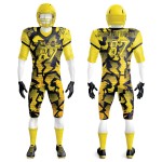 Fully Customized Breathable Plus Size American Football Team Wear Uniform Set with Printed Sublimation Inverted Varsity Design