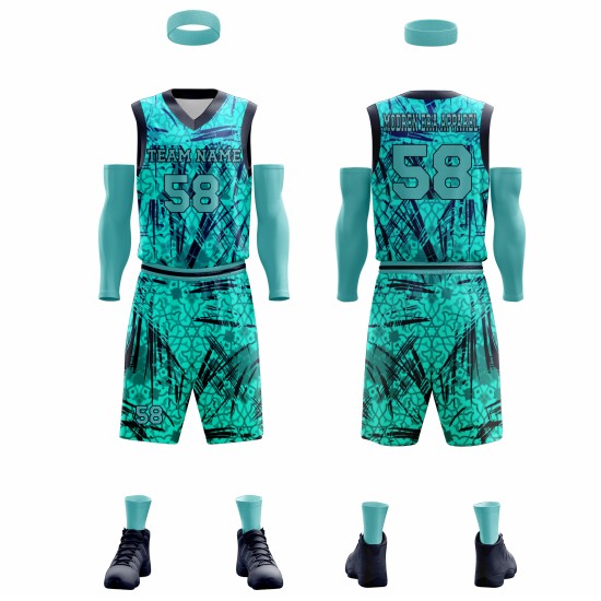 Hot Selling Original Polyester Bsci Wholesale Sportswear Basketball Uniforms Set Breathable Sublimation Game Jerseys