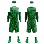 2025 Retro Sublimation Reversible Basketball Vest Kit BSCI Wholesale Green Sportswear Summer Printed Rhinestone Men's Green 2025 Retro Sublimation Reversible Basketball Vest Kit BSCI Wholesale Green Sportswear Summer Printed Rhinestone Men's Green