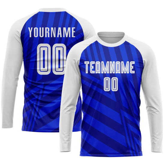 Latest Design Men Women Full Sleeve Soccer Jerseys Adults Customized Logo Print Soccer Shirts Uniform at Wholesale Price