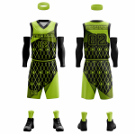 Factory Wholesale Cheap Reversible Basketball Uniforms Quick-Dry Youth Custom Set for Summer Breathable Design