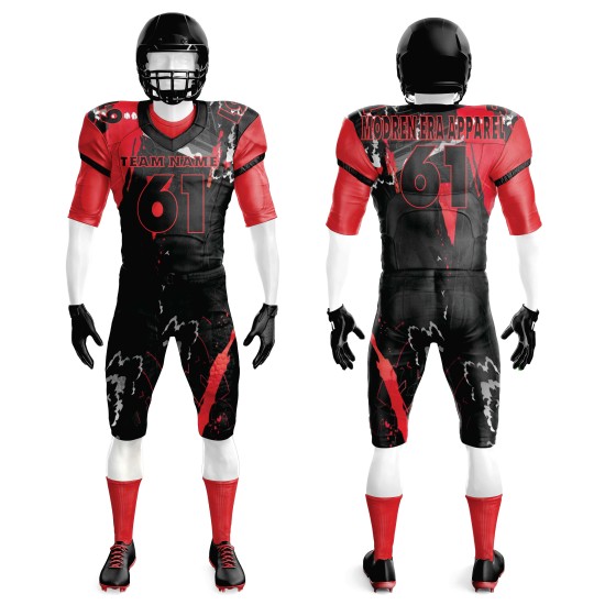 High Quality Sublimation American Football Uniforms Customized Designs Printing Quick Dry Breathable Short Sleeve High Quality Sublimation American Football Uniforms Customized Designs Printing Quick Dry Breathable Short Sleeve