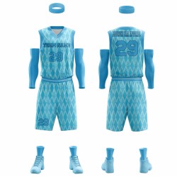 Hot Selling Original Polyester Bsci Wholesale Sportswear Basketball Uniforms Set Breathable Sublimation Game Jerseys