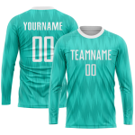 Custom Name and Logo Printed Full Sleeve Soccer Jerseys Latest Design Football Clothing at an Price Inspired by France Custom Name and Logo Printed Full Sleeve Soccer Jerseys Latest Design Football Clothing at an Price Inspired by France