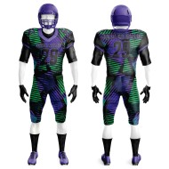 High Quality American Youth Football Uniforms Breathable Plus Size Practice Jerseys with Stitched Detail