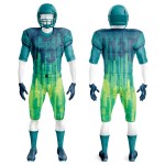 High Quality Sublimation American Football Uniforms Customized Designs Printing Quick Dry Breathable Short Sleeve High Quality Sublimation American Football Uniforms Customized Designs Printing Quick Dry Breathable Short Sleeve