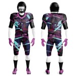 Customizable Plus Size American Football Uniforms New Design Sublimation Technique Breathable Quick Dry Short Sleeves