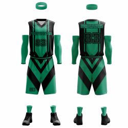 Wholesale in Stock Basketball Men Basketball Jersey And Shorts Quick Drying Custom Design Basketball Uniforms