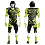 Customizable Plus Size American Football Uniforms New Design Sublimation Technique Breathable Quick Dry Short Sleeves
