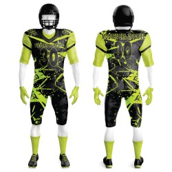 Customizable Plus Size American Football Uniforms New Design Sublimation Technique Breathable Quick Dry Short Sleeves
