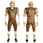Fully Customized Breathable Plus Size American Football Team Wear Uniform Set with Printed Sublimation Inverted Varsity Design