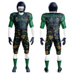 Customizable Plus Size American Football Uniforms New Design Sublimation Technique Breathable Quick Dry Short Sleeves