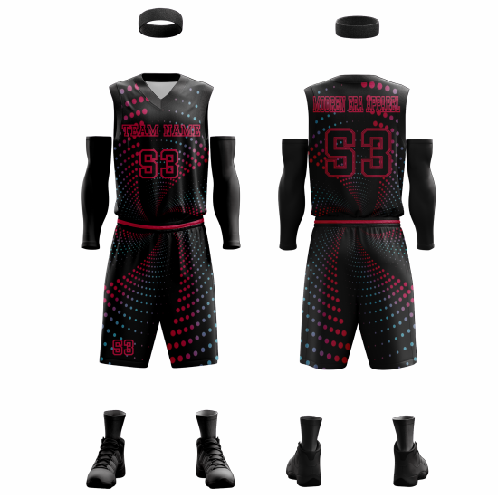 High Quality Customized Men's Basketball Jerseys Wholesale Custom Sublimated Design Printed Technics